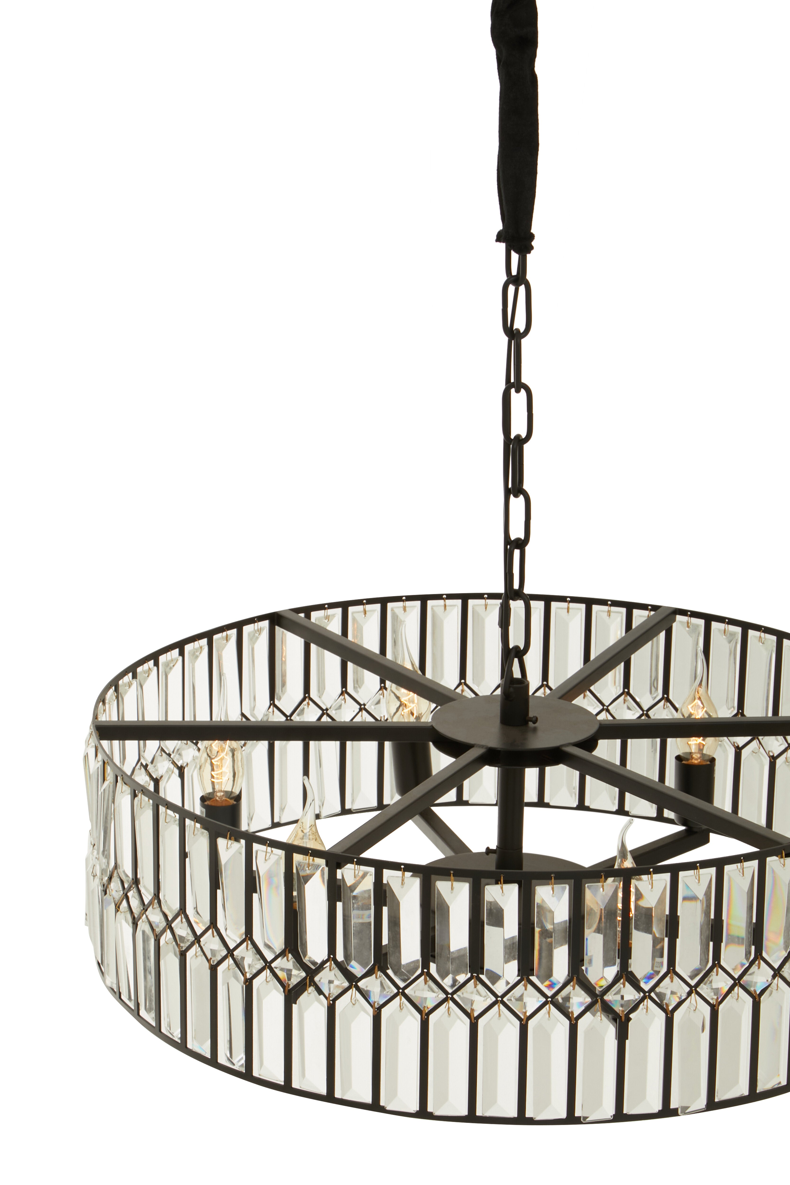 Brentwood 6 Bulb Crystal Chandelier
